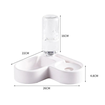 2-in-1 Auto-Refill Feeding & Water Station