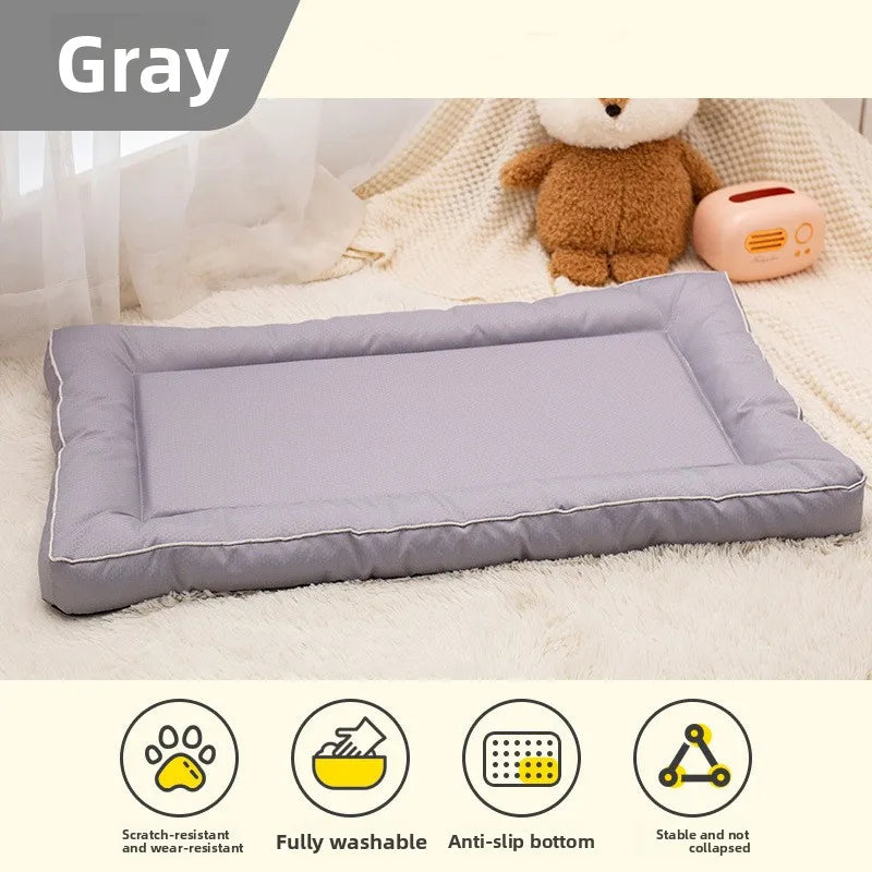 Chew-Resistant Waterproof Dog Crate Mat