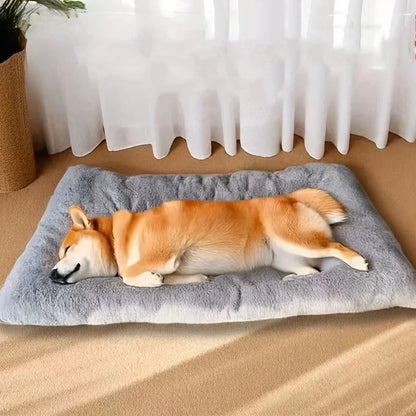 Super-Soft Plush Dog Bed Mat