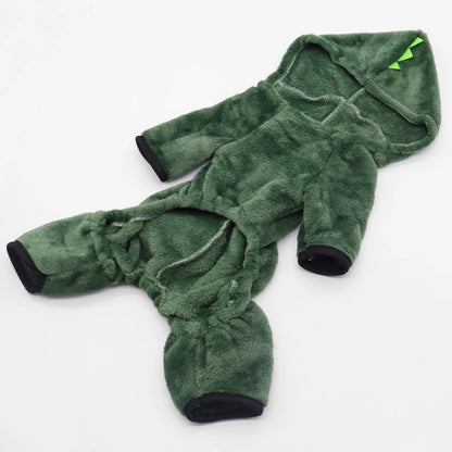Dinosaur Dog Hoodie Costume