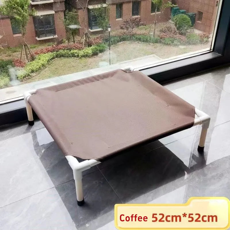 Elevated Folding Pet Camping Bed