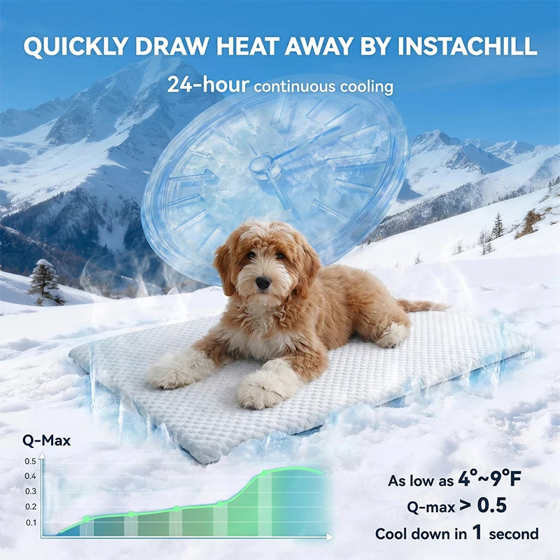 Ice Silk Cooling Pet Mat