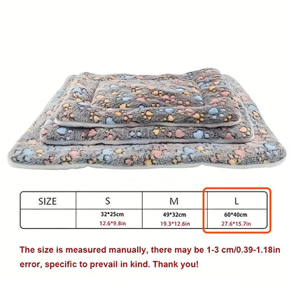 Double-Sided Plush Pet Mat