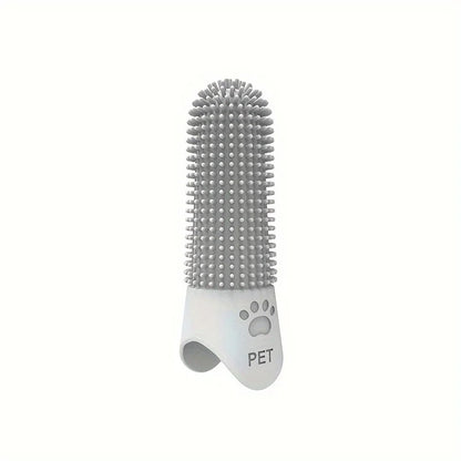 360 Silicone Pet Finger Toothbrush