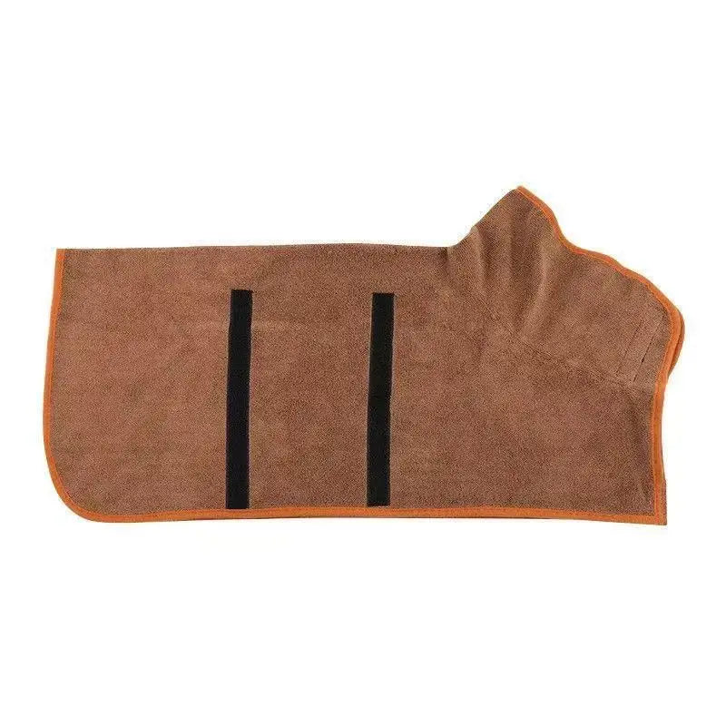 2-in-1 Dog Bathrobe Drying Towel