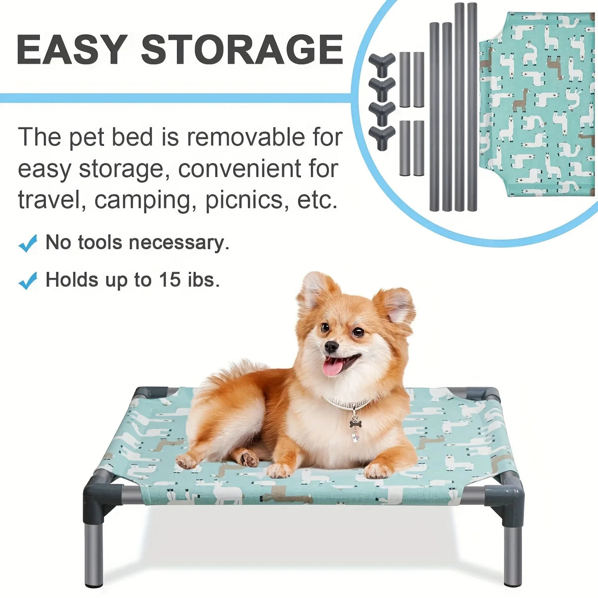 Elevated Dog Hammock Bed