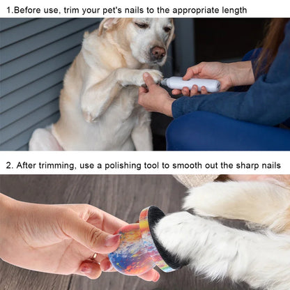 Handheld Dog and Cat Nail Grinder