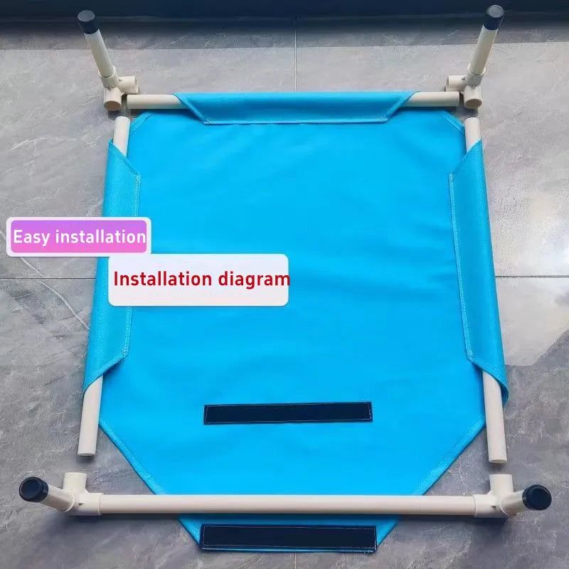 Elevated Folding Pet Camping Bed