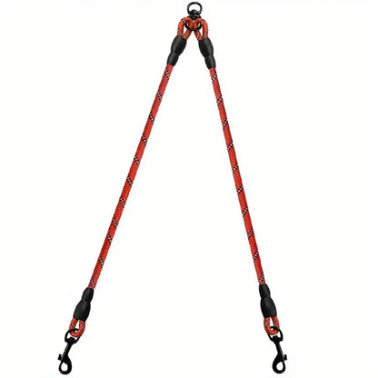 No-Tangle Dual Dog Leash