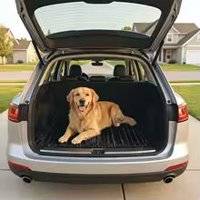 Cooling Striped Car Dog Bed Mat
