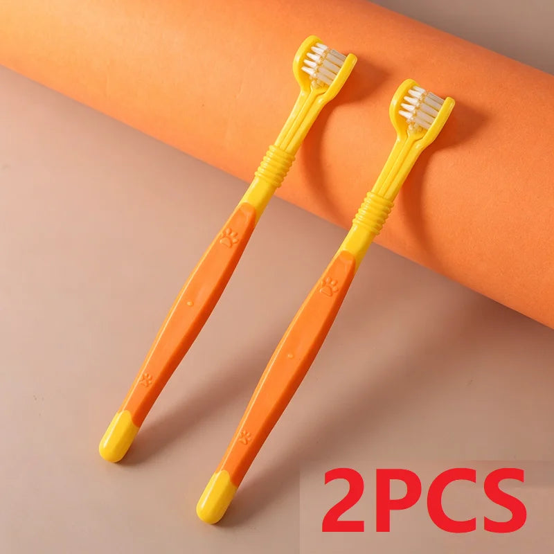3-Sided Pet Toothbrush