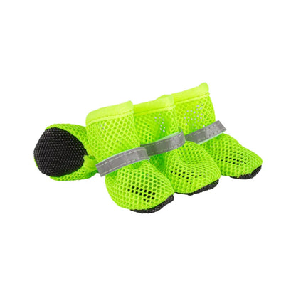 Breathable Mesh Dog Boots (4-Pack)