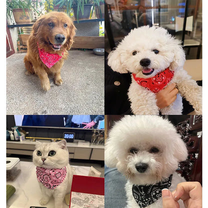 Adjustable Pet Bandana Scarf