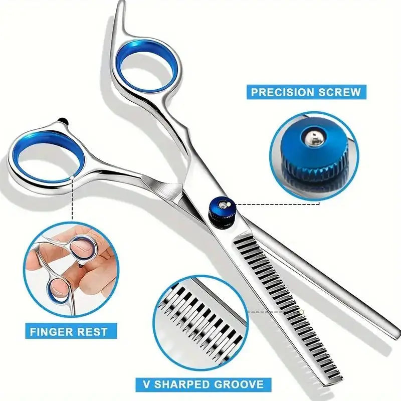 4-Piece Pet Grooming Scissors Set