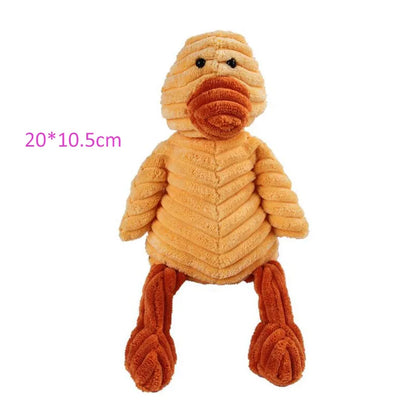 Reinforced Corduroy Plush Companion
