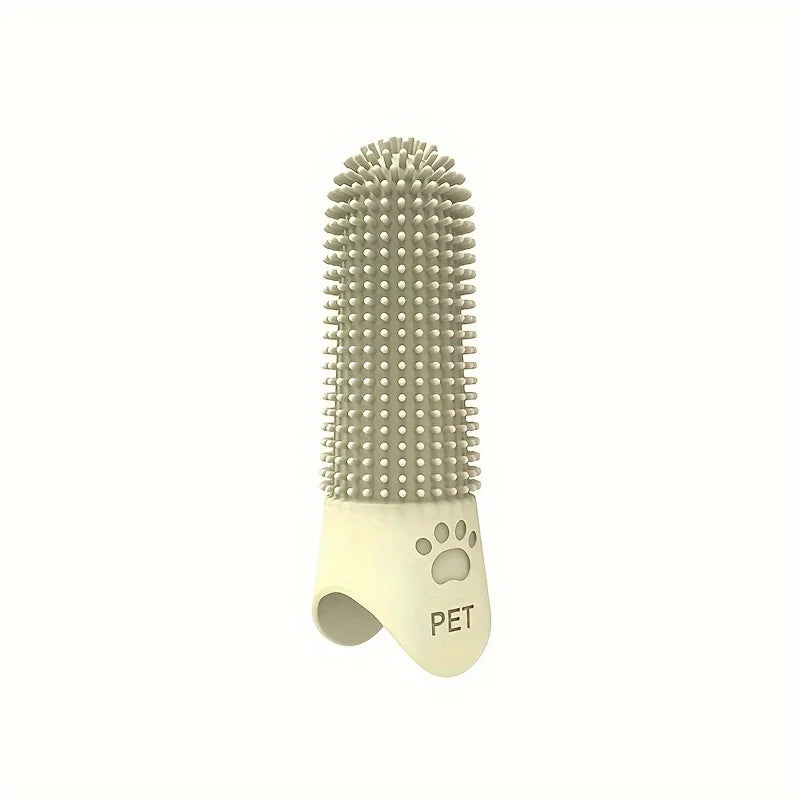 360 Silicone Pet Finger Toothbrush