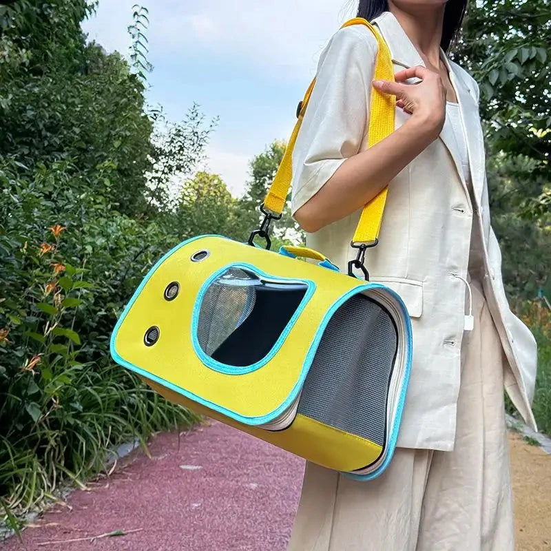 Foldable Pet Shoulder Carrier