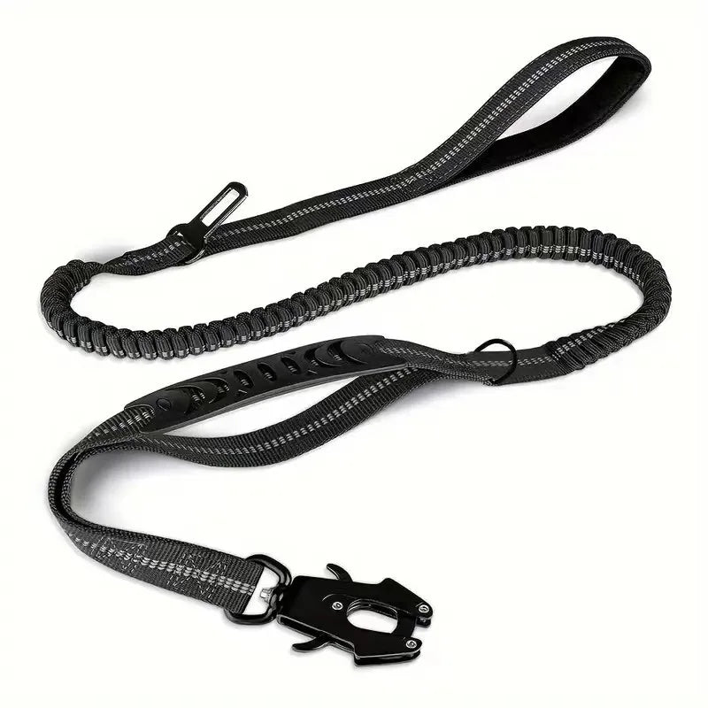 Heavy-Duty Dog Leash with Traffic Handle