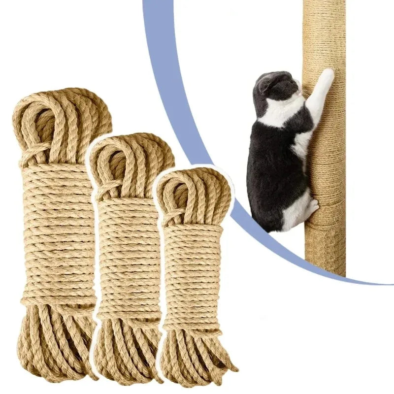 Natural Sisal Cat Scratcher Rope