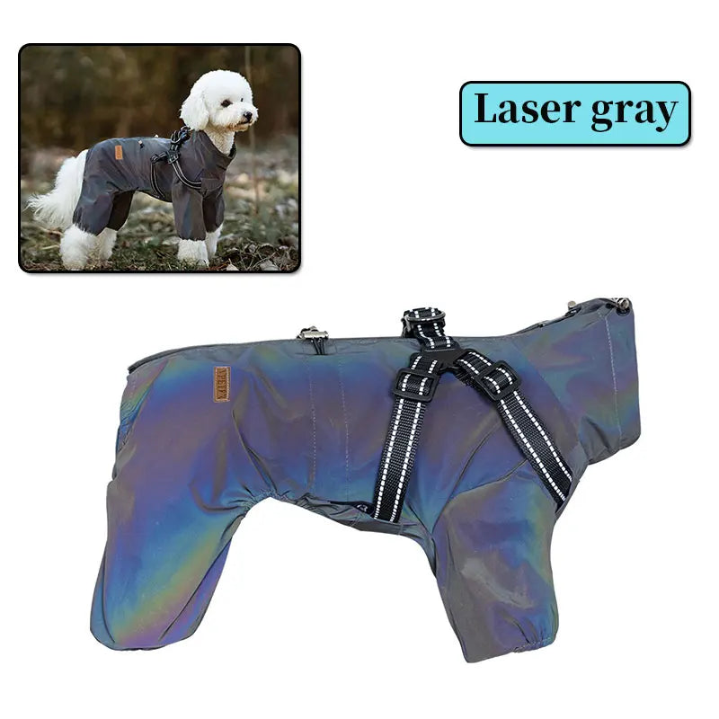 Full Body Dog Waterproof Raincoat