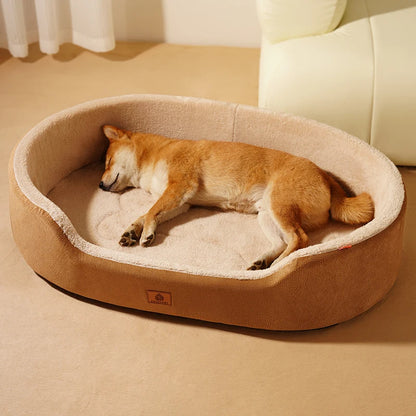 Waterproof Bolster Dog Couch Bed