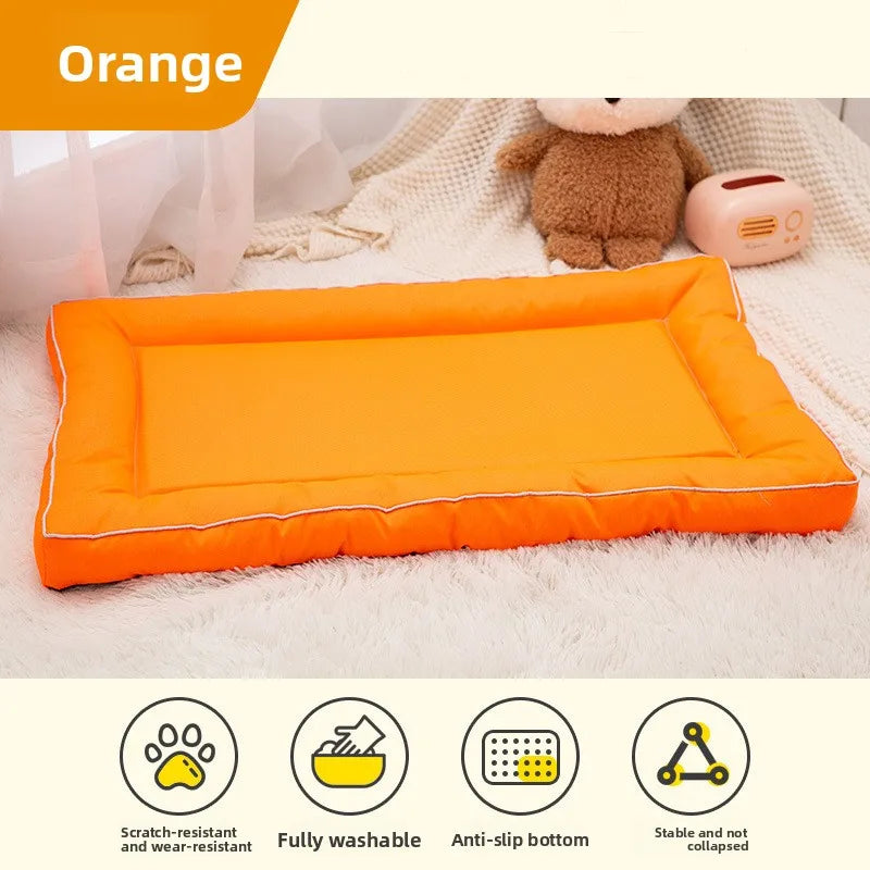 Chew-Resistant Waterproof Dog Crate Mat