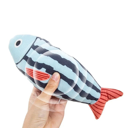 Fish-Shape Catnip Cat Toy