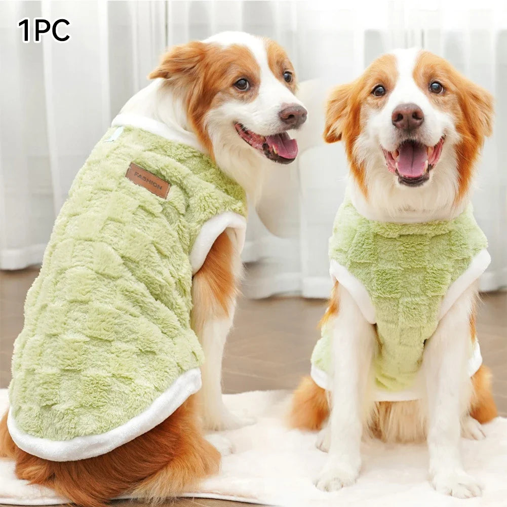 Flannel Dog Sweater