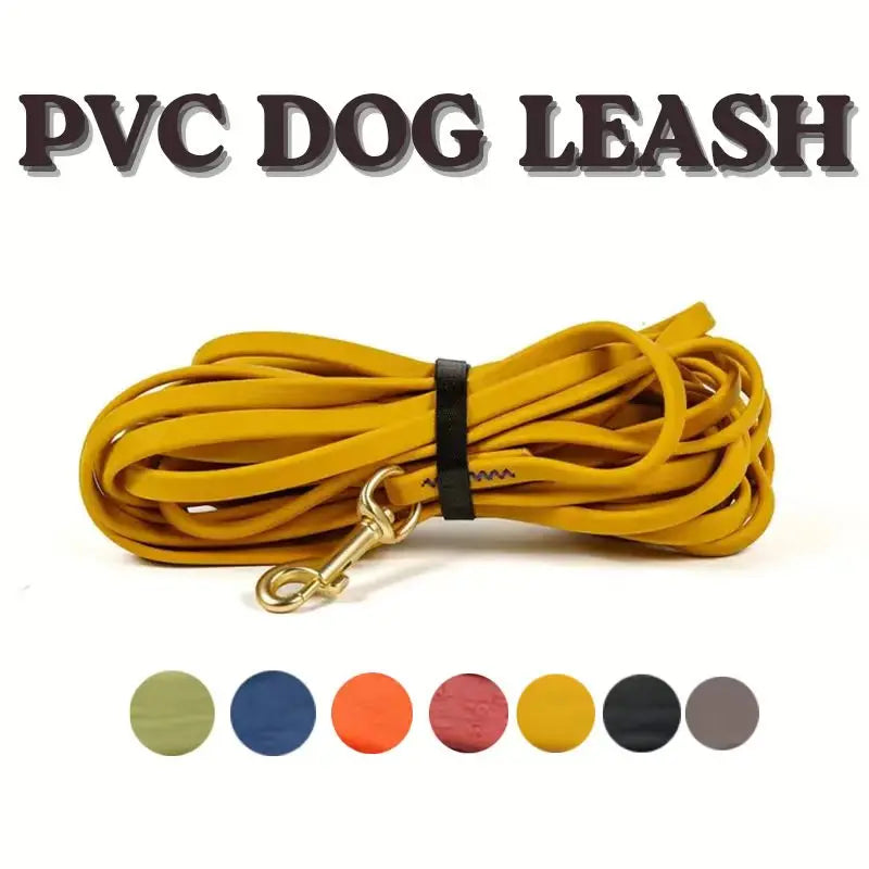 Waterproof PVC Dog Training Leash