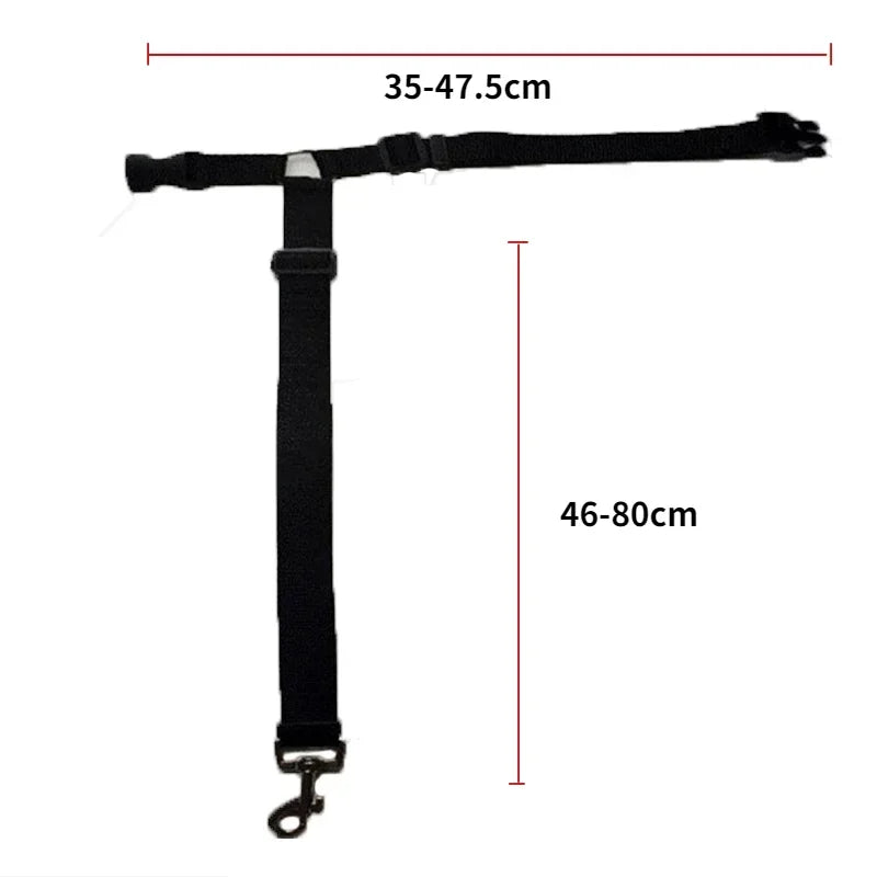 2-in-1 Dog Car Safety Belt and Leash