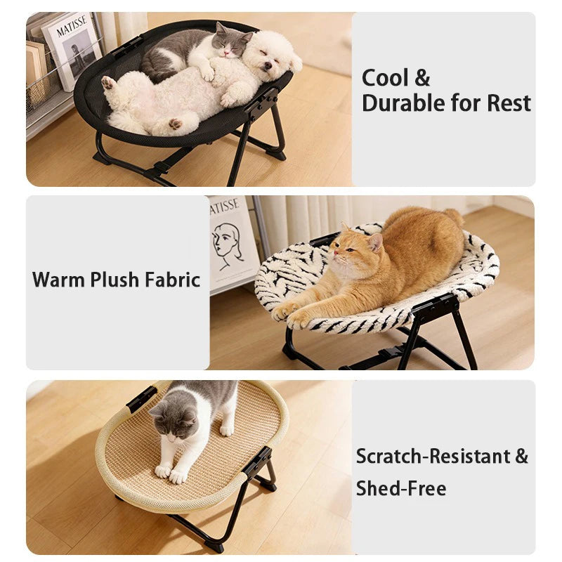 Foldable All-Season Pet Bed