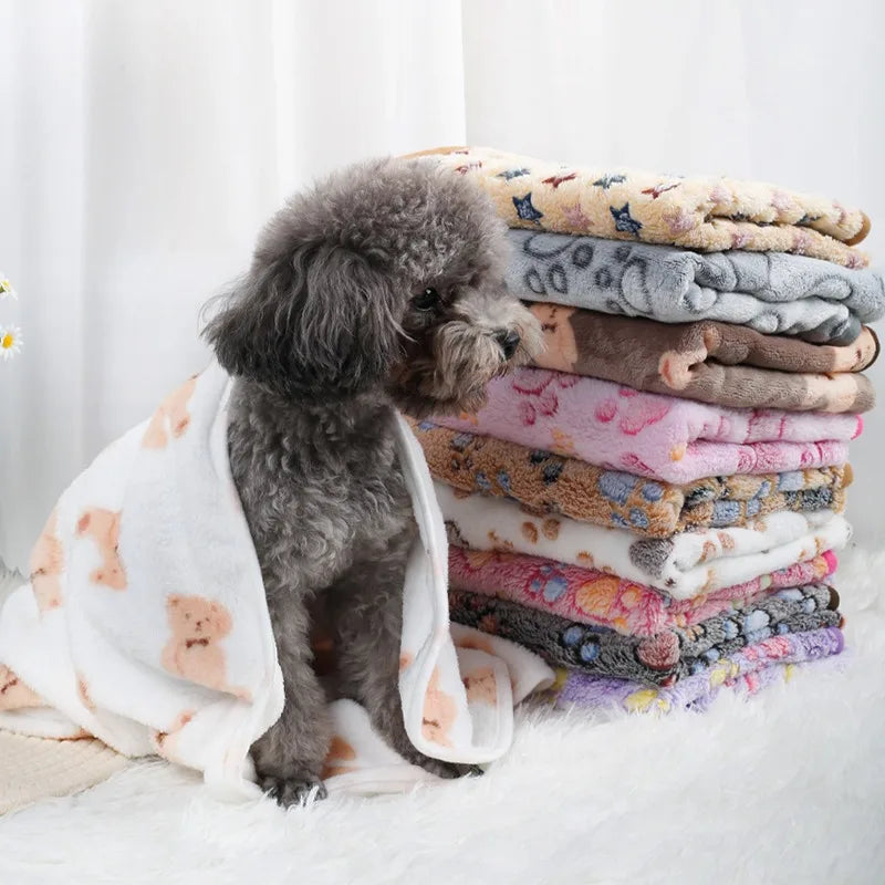 Fluffy Flannel Pet Blanket