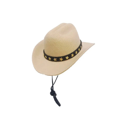 Adjustable Cowboy Pet Hat