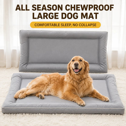 Chew-Resistant Waterproof Dog Crate Mat