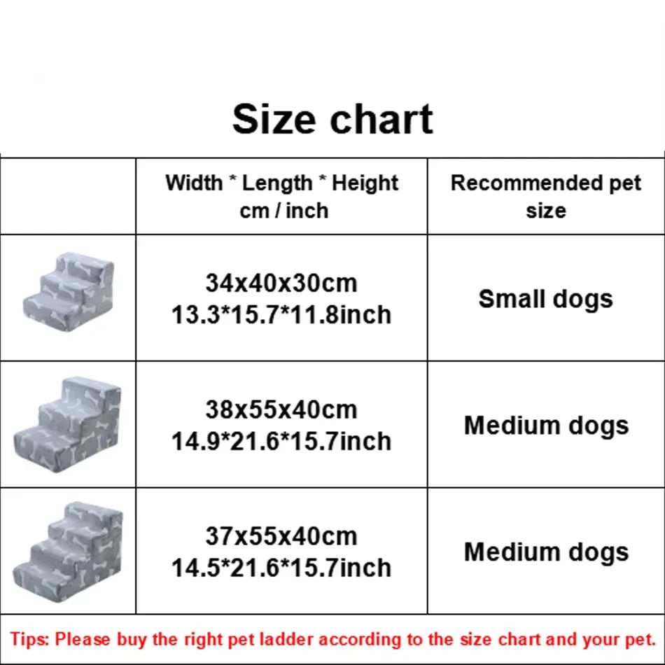 Bone-Shape Dog Stairs and Ramp