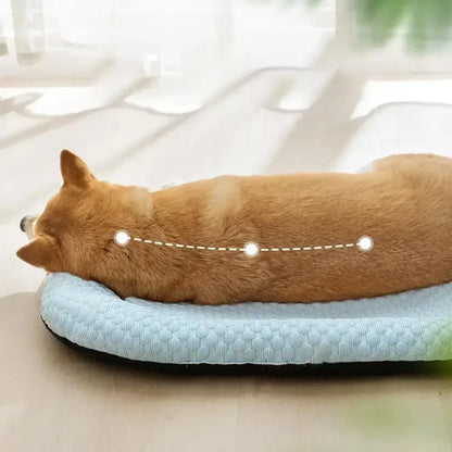 Ice Silk Cooling Dog Bed Mat