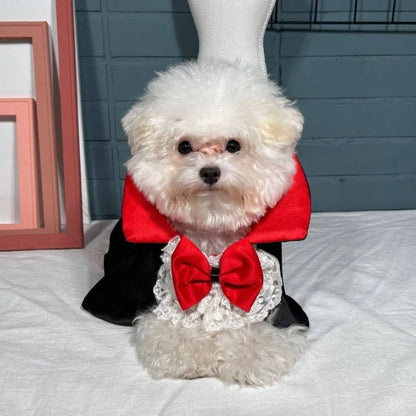 Halloween Vampire Cape for Dogs