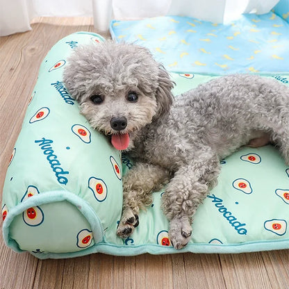 Non-Slip Ice Silk Cooling Mat