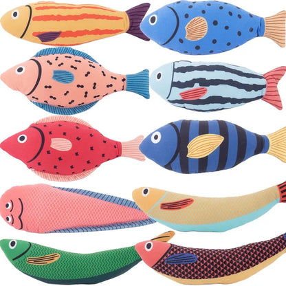 Fish-Shape Catnip Cat Toy