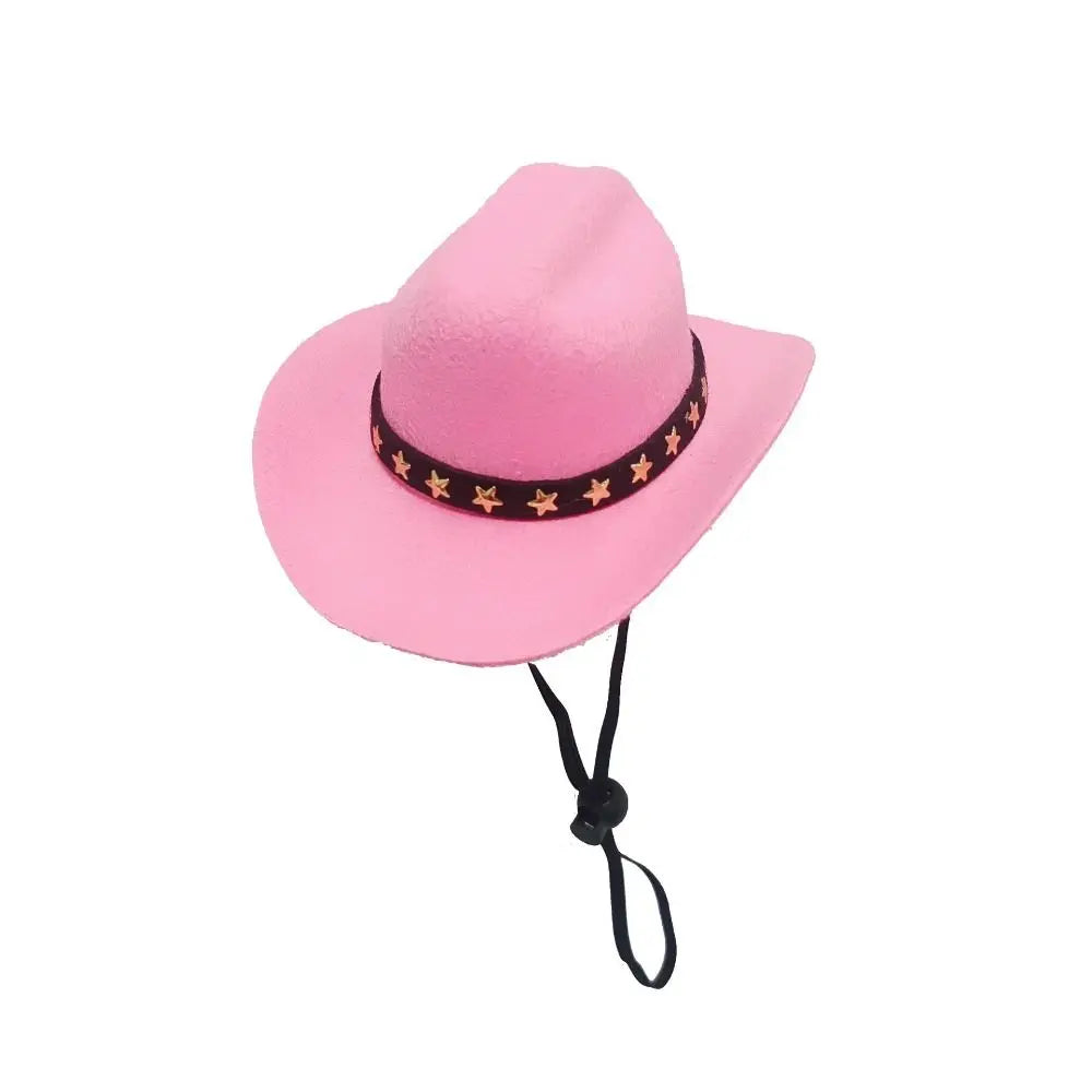 Adjustable Cowboy Pet Hat
