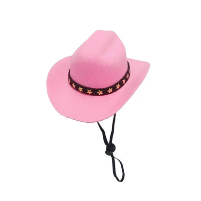 Adjustable Cowboy Pet Hat