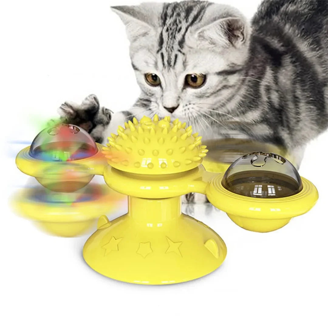 Windmill Turntable Cat Toy
