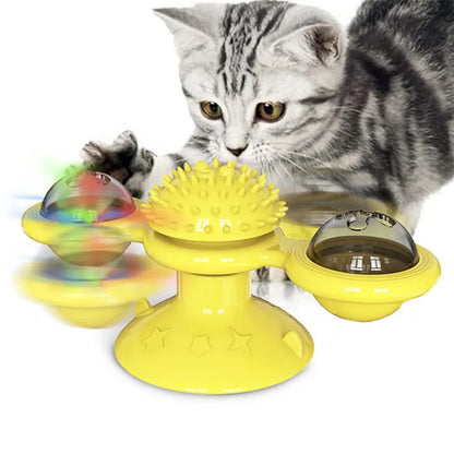 Windmill Turntable Cat Toy