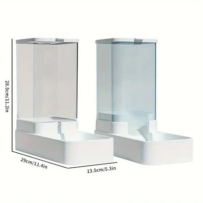 Automatic Gravity-Fed Feeding & Water Station