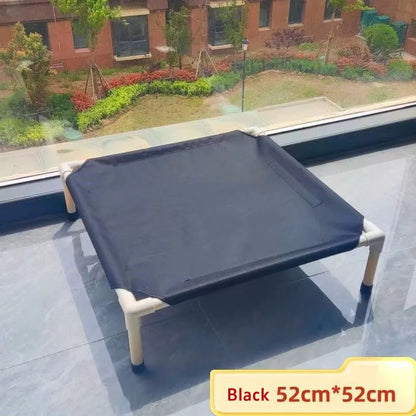 Elevated Folding Pet Camping Bed