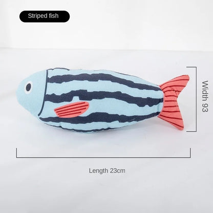 Fish-Shape Catnip Cat Toy