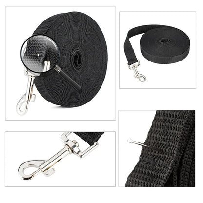 Long Nylon Training Dog Leash