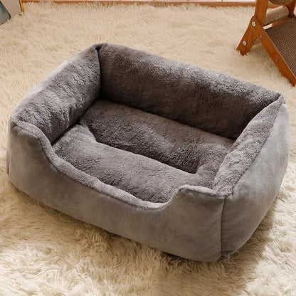 Winter Cat Basket Bed