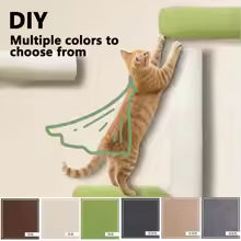 Wall-Mounted Cat Scratching Board