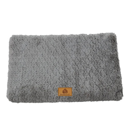 Faux Fur Pet Bed with Washable Cover